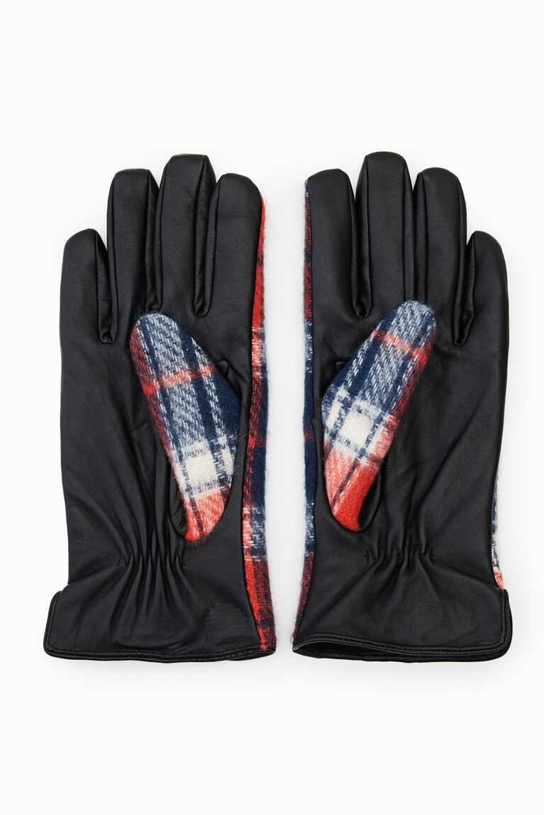 Desigual Tartan gloves Şapkalar Kadın | 097328-VBZ