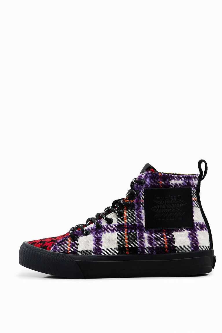 Desigual Tartan high-top Spor Ayakkabı Kadın | 089462-MVU