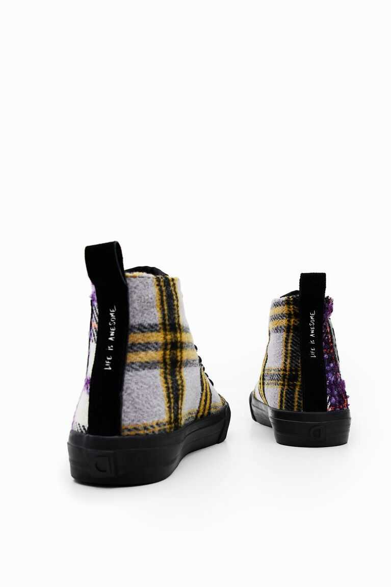 Desigual Tartan high-top Spor Ayakkabı Kadın | 089462-MVU