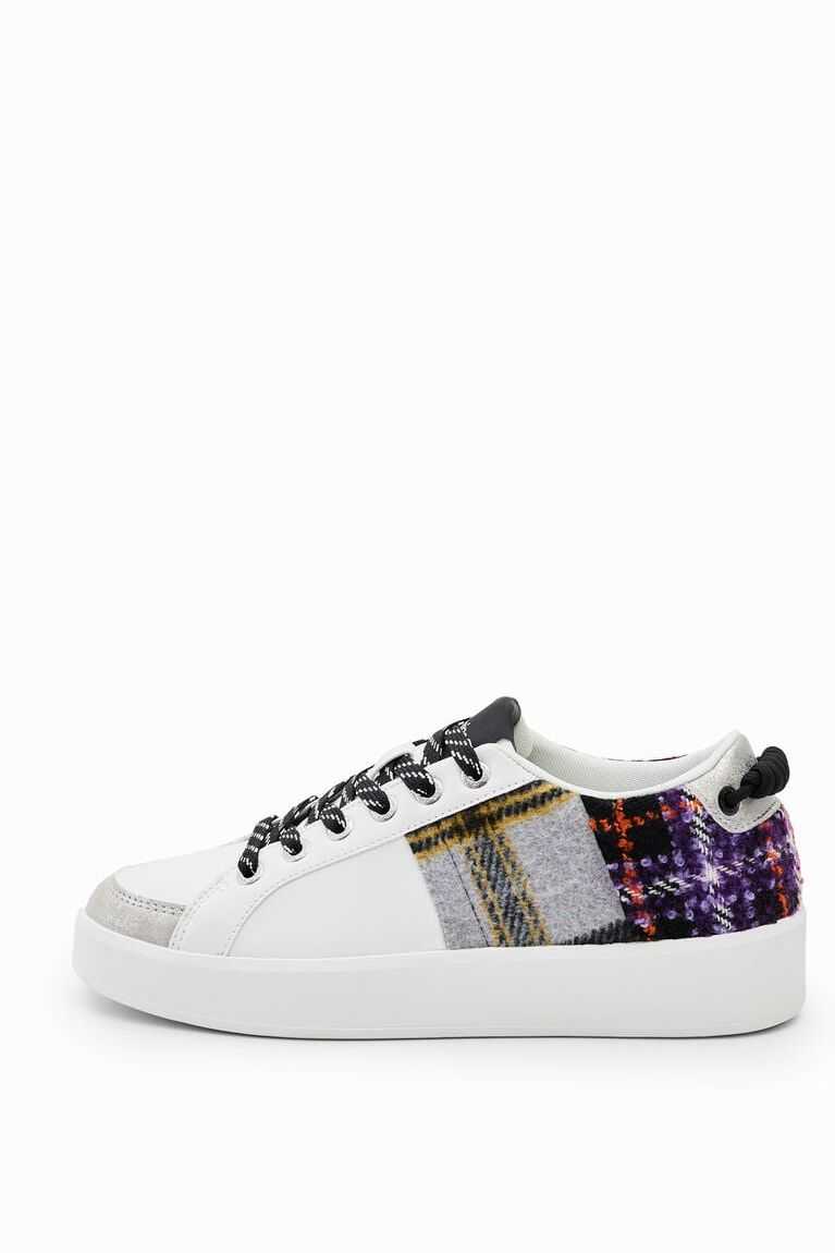 Desigual Tartan patchwork Spor Ayakkabı Kadın | 927086-XYQ