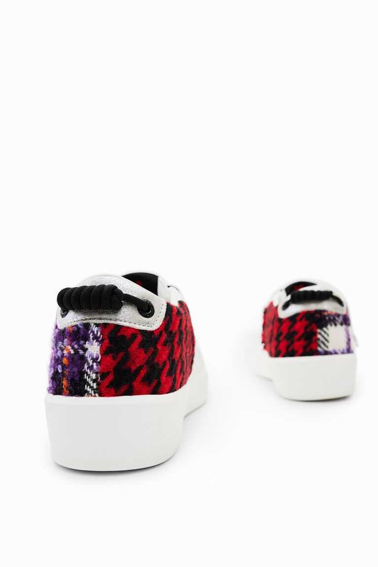 Desigual Tartan patchwork Spor Ayakkabı Kadın | 927086-XYQ