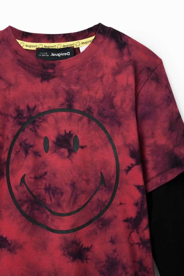 Desigual Tie-dye Smiley Tişört Erkek Çocuk | 451672-MJF