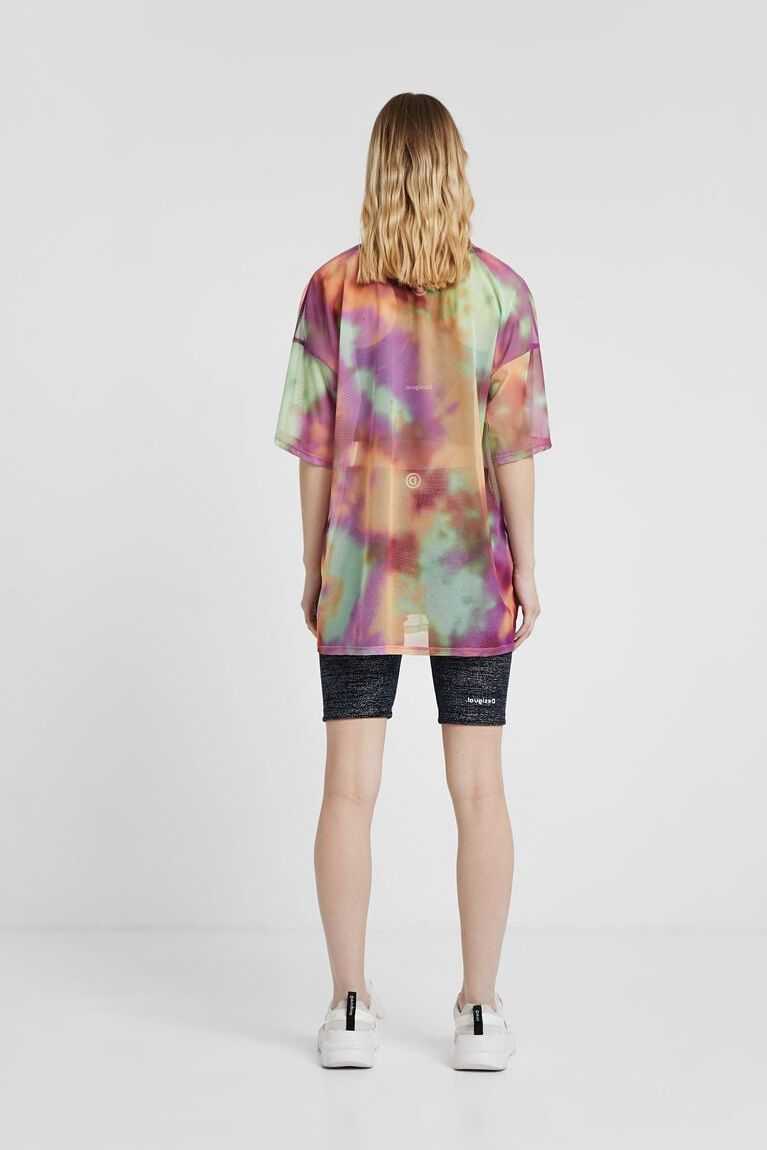 Desigual Tie-dye Tişört Kadın | 209614-ONL