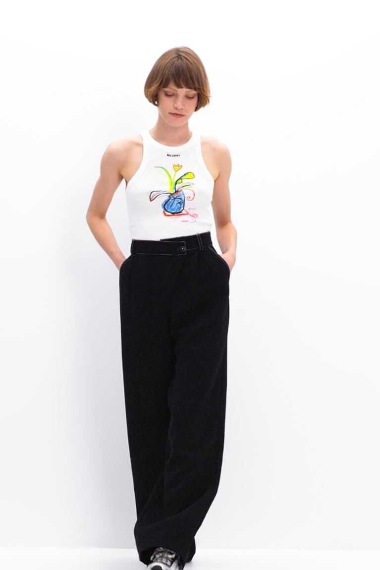 Desigual Trousers Tayt Kadın | 347921-CRQ