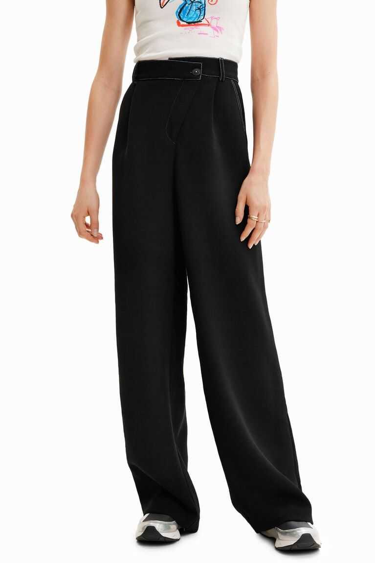 Desigual Trousers Tayt Kadın | 347921-CRQ