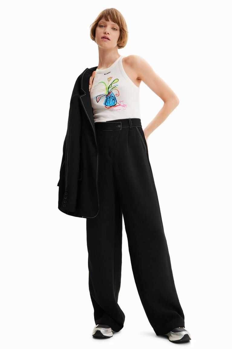 Desigual Trousers Tayt Kadın | 347921-CRQ