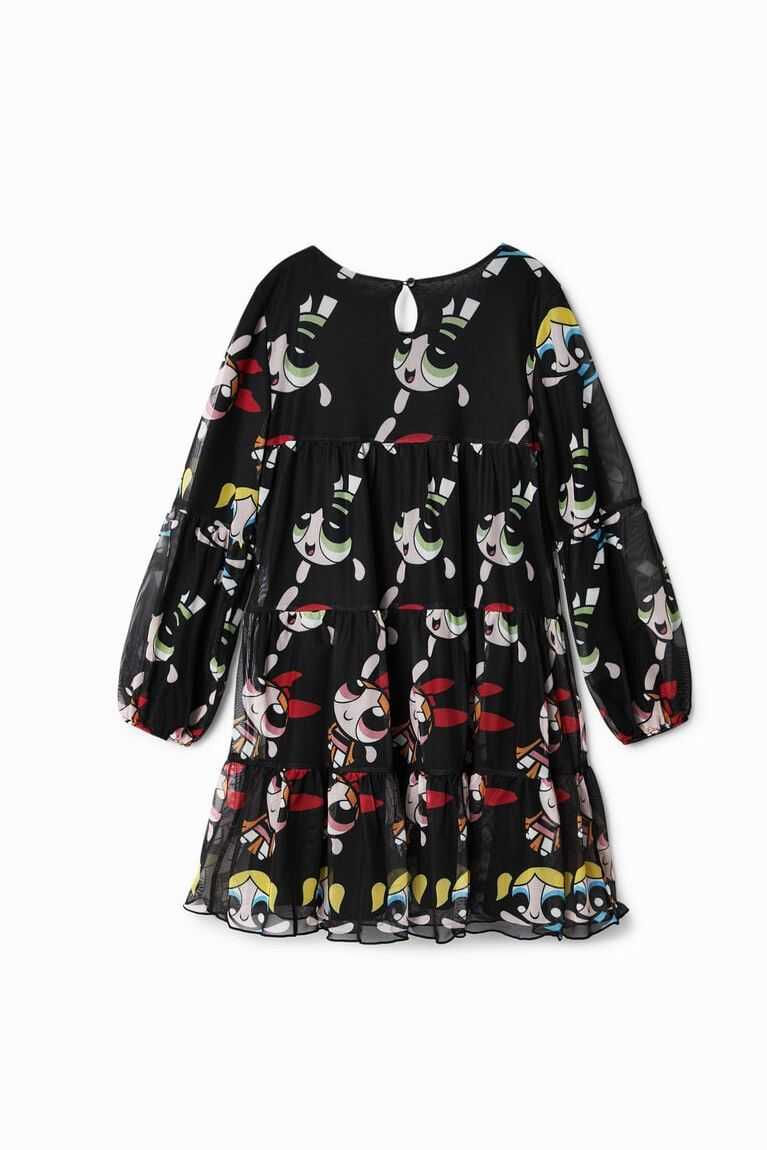 Desigual Tulle Powerpuff Girls Elbise Kiz Çocuk | 154693-PHA