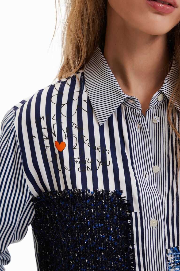 Desigual Tweed patches Üstler Kadın | 468952-PQX