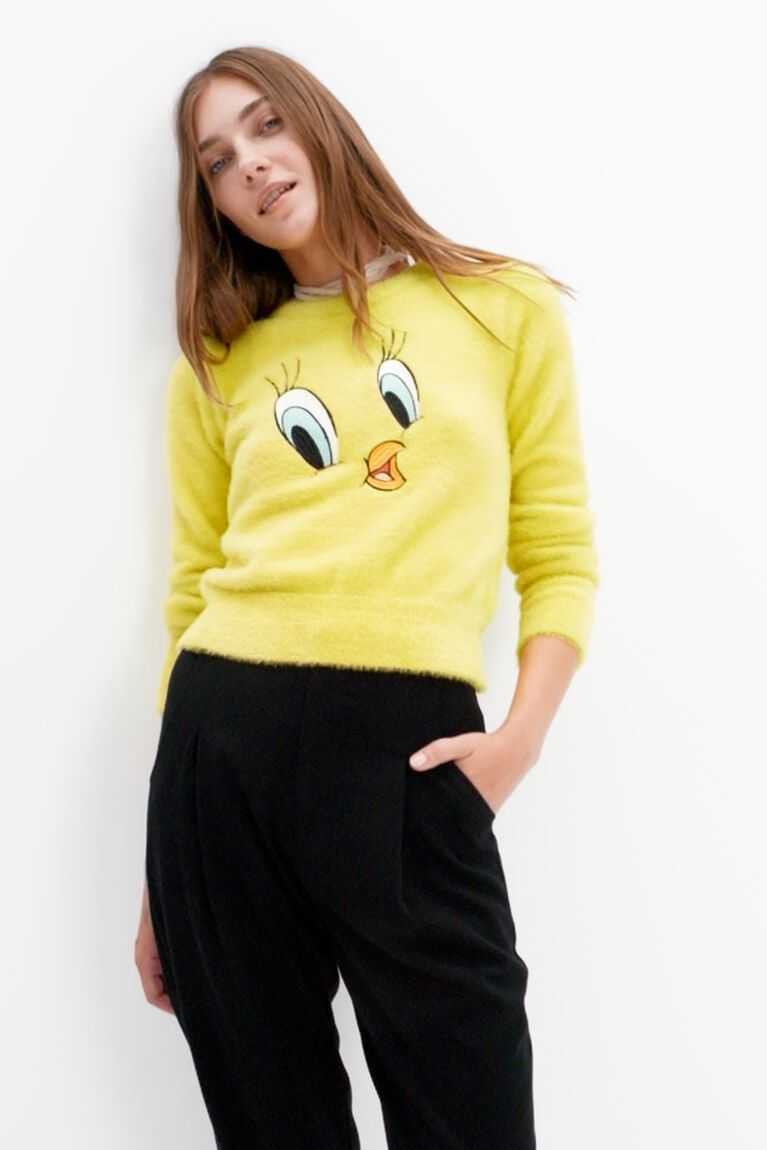 Desigual Tweety jumper Kazak Kadın | 184237-VYH