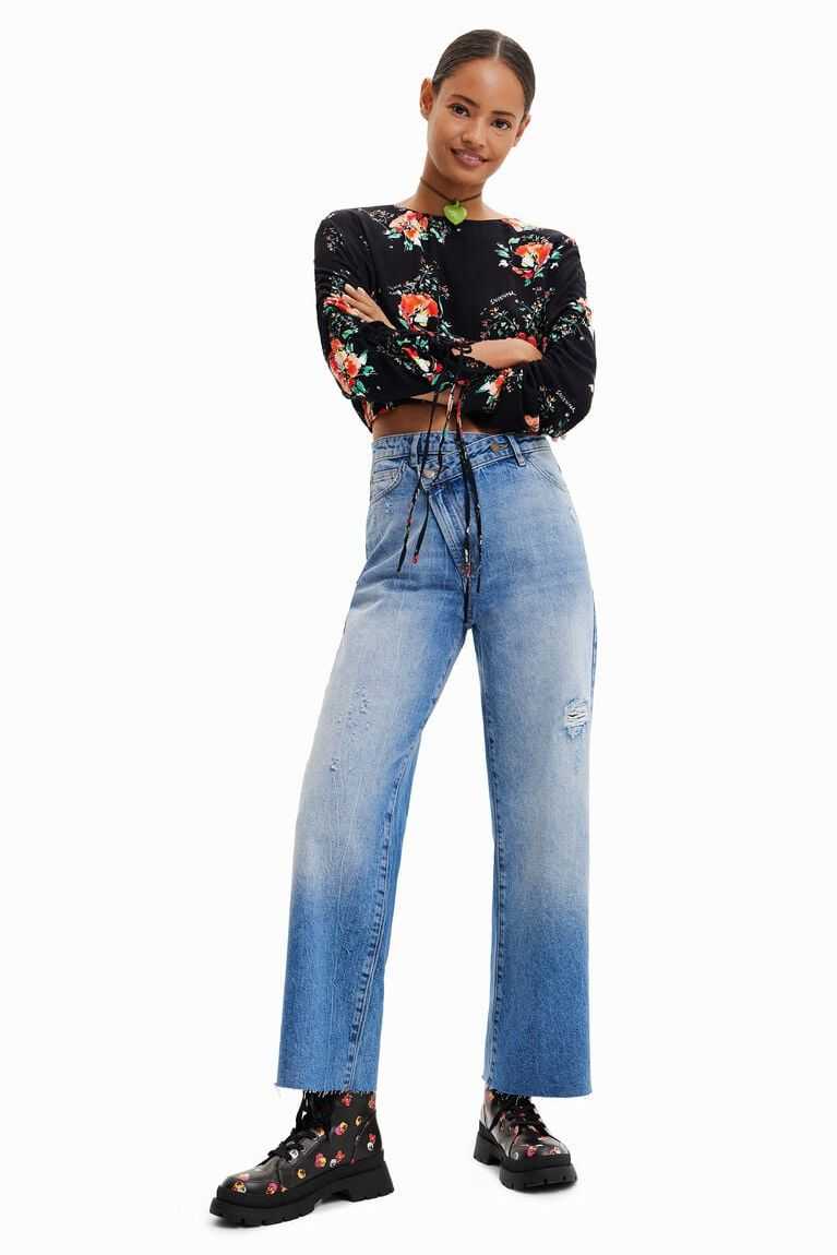 Desigual Twisted boyfriend Kot Pantolon Kadın | 564931-UVY