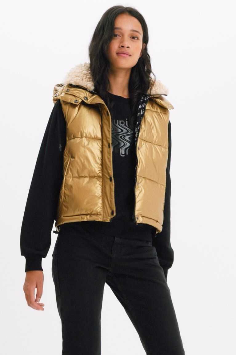 Desigual Yastıklı fleece gilet Ceket Kadın | 789456-OUH